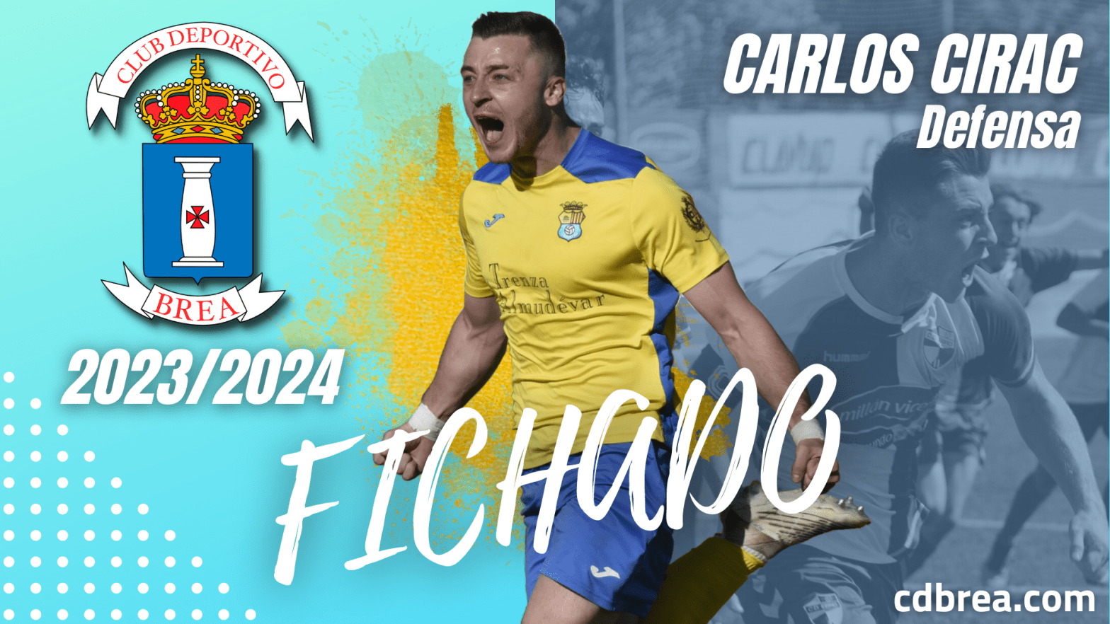 Carlos Cirac, nuevo fichaje del CD Brea